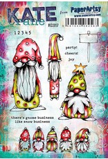 PAPER ARTSY PAPER ARTSY KATE CRANE KC017 CLING STAMP SET