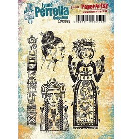 PAPER ARTSY PAPER ARTSY LYNNE PERRELLA COLLECTION LPC078 CLING STAMP SET
