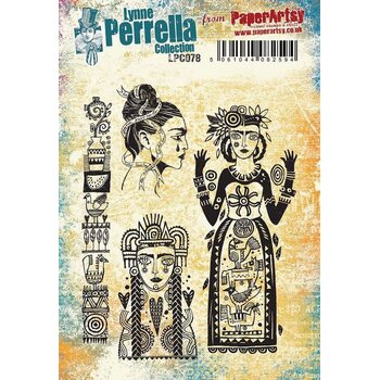 PAPER ARTSY PAPER ARTSY LYNNE PERRELLA COLLECTION LPC078 CLING STAMP SET