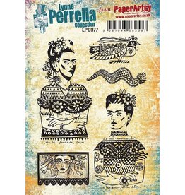 PAPER ARTSY PAPER ARTSY LYNNE PERRELLA COLLECTION LPC077 CLING STAMP SET