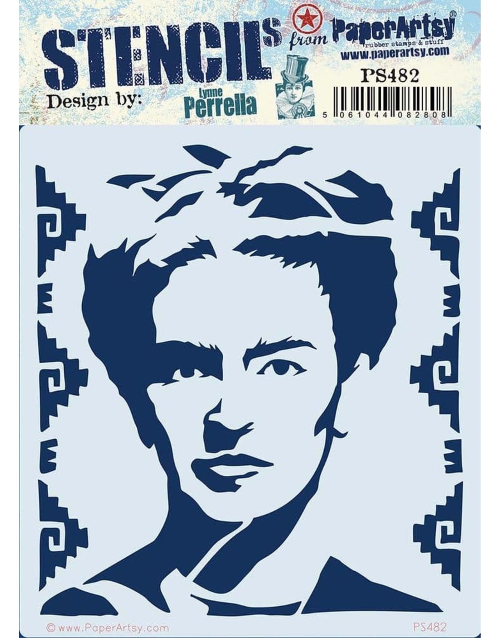 PAPER ARTSY PAPER ARTSY LYNNE PERRELLA PS482 STENCIL