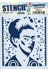 PAPER ARTSY PAPER ARTSY LYNNE PERRELLA PS481 STENCIL
