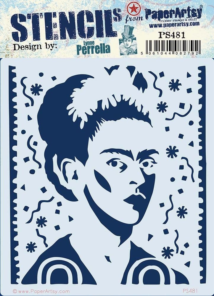 PAPER ARTSY PAPER ARTSY LYNNE PERRELLA PS481 STENCIL
