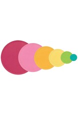 SIZZIX SIZZIX CATHERINE POOLER DESIGNS BORDER PARTY CIRCLES FRAMELITS DIE SET