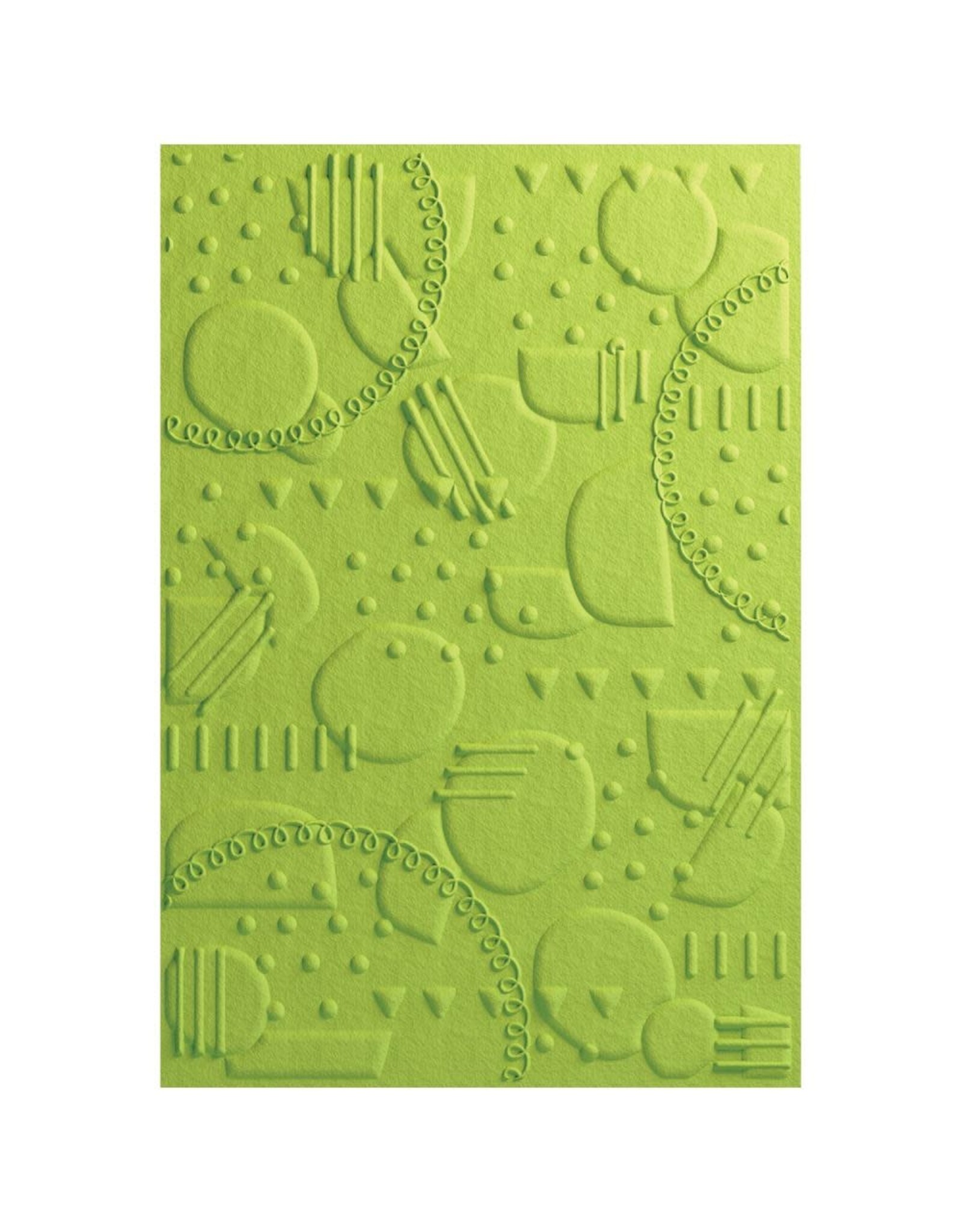 SIZZIX SIZZIX CATHERINE POOLER DESIGNS ON THE SPOT TEXTURED 3D EMBOSSING FOLDER