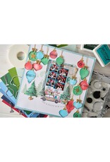 SIZZIX SIZZIX 49 AND MARKET BAUBLES FRAMELITS DIE AND CLEAR STAMP SET