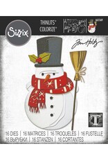 SIZZIX SIZZIX TIM HOLTZ WINSTON COLORIZE THINLITS DIE SET