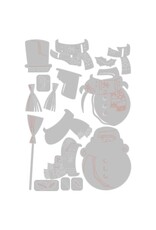 SIZZIX SIZZIX TIM HOLTZ WINSTON COLORIZE THINLITS DIE SET