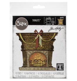 SIZZIX SIZZIX TIM HOLTZ FIRESIDE THINLITS DIE SET