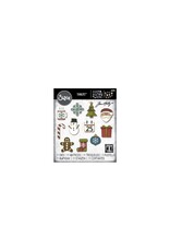 SIZZIX SIZZIX TIM HOLTZ MINI CHRISTMAS THINGS THINLITS DIE SET