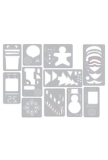 SIZZIX SIZZIX TIM HOLTZ MINI CHRISTMAS THINGS THINLITS DIE SET