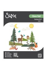 SIZZIX SIZZIX EILEEN HULL HOME SWEET HOME THINLITS DIE SET