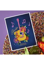 SPELLBINDERS SPELLBINDERS BIBI CAMERON BIBI'S MUSICAL NOTES COLLECTION MINI GUITAR DIE SET