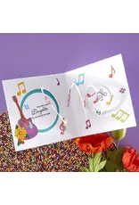 SPELLBINDERS SPELLBINDERS BIBI CAMERON BIBI'S MUSICAL NOTES COLLECTION MUSICAL NOTES & STAVE POP-UP DIE SET