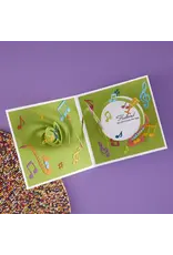 SPELLBINDERS SPELLBINDERS BIBI CAMERON BIBI'S MUSICAL NOTES COLLECTION MUSICAL NOTES & STAVE POP-UP DIE SET