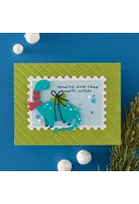 SPELLBINDERS SPELLBINDERS DINO-SIZED HOLIDAY CLEAR STAMP & DIE SET