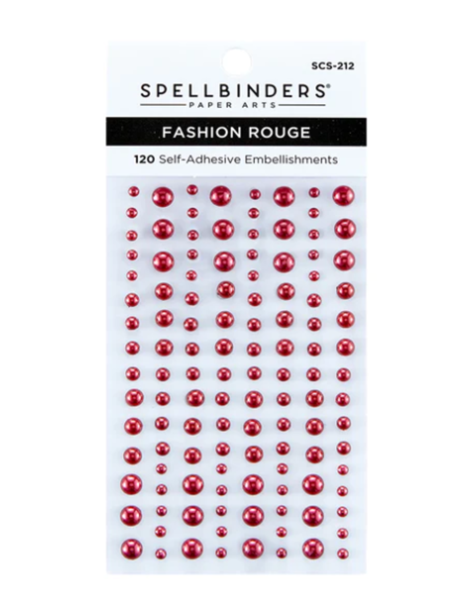 SPELLBINDERS SPELLBINDERS FASHION ROUGE COLOR ESSENTIALS PEARL DOTS