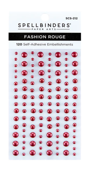SPELLBINDERS SPELLBINDERS FASHION ROUGE COLOR ESSENTIALS PEARL DOTS