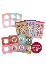 HUNKYDORY CRAFTS LTD. HUNKYDORY GOLDEN OLDIES DECOUPAGE CARD KIT
