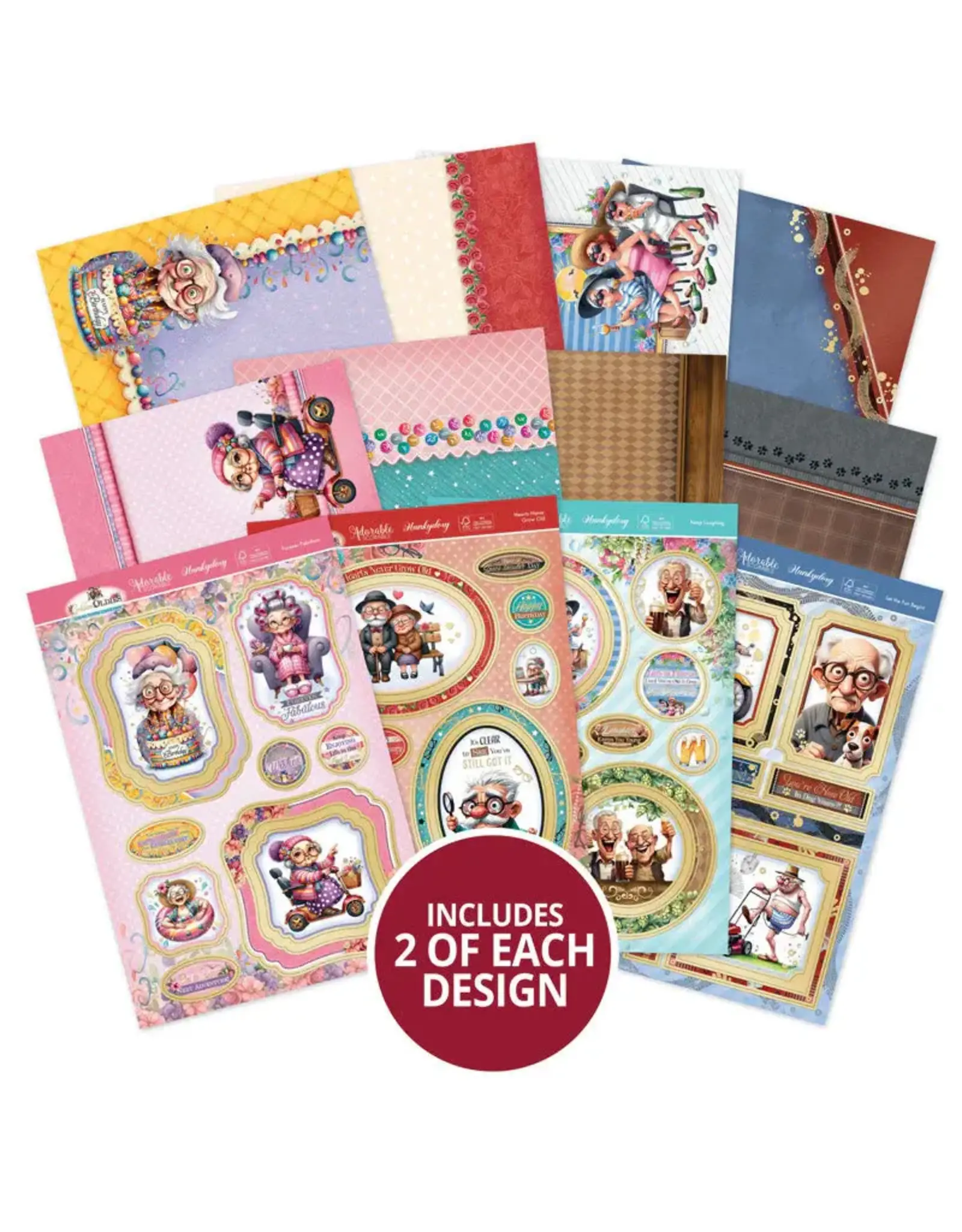 HUNKYDORY CRAFTS LTD. HUNKYDORY GOLDEN OLDIES LUXURY TOPPER COLLECTION