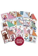 HUNKYDORY CRAFTS LTD. HUNKYDORY GOLDEN OLDIES PICTURE PERFECT 8x8 PAPER PAD 48 SHEETS