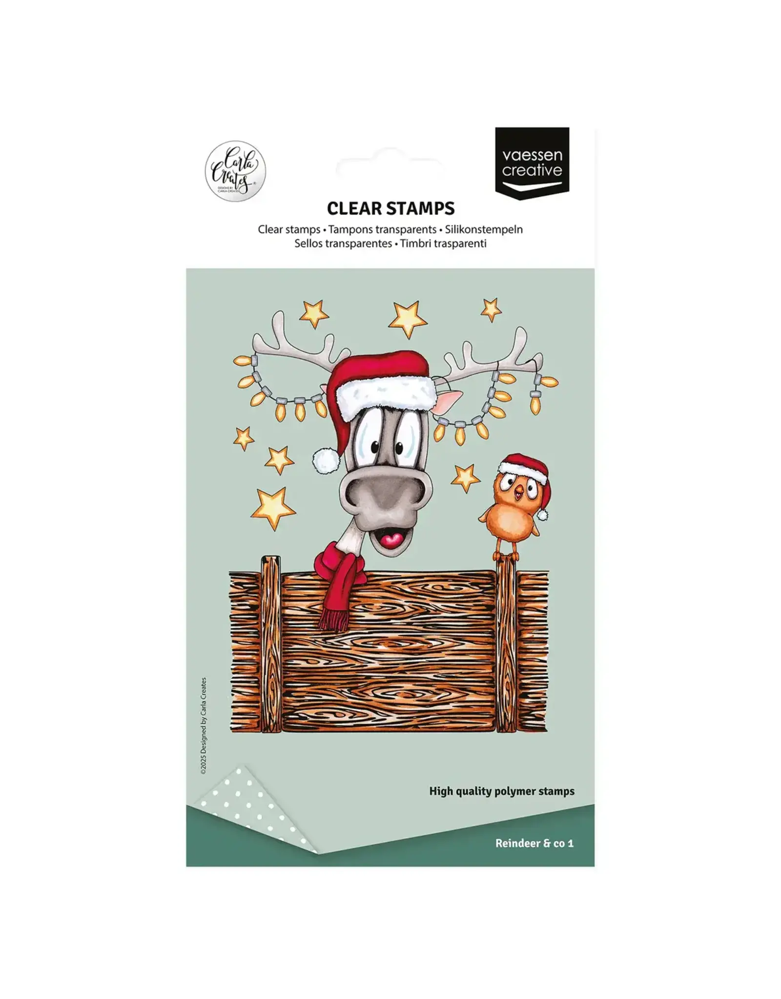 VAESSEN CREATIVE VAESSEN CREATIVE REINDEER CLEAR STAMP SET