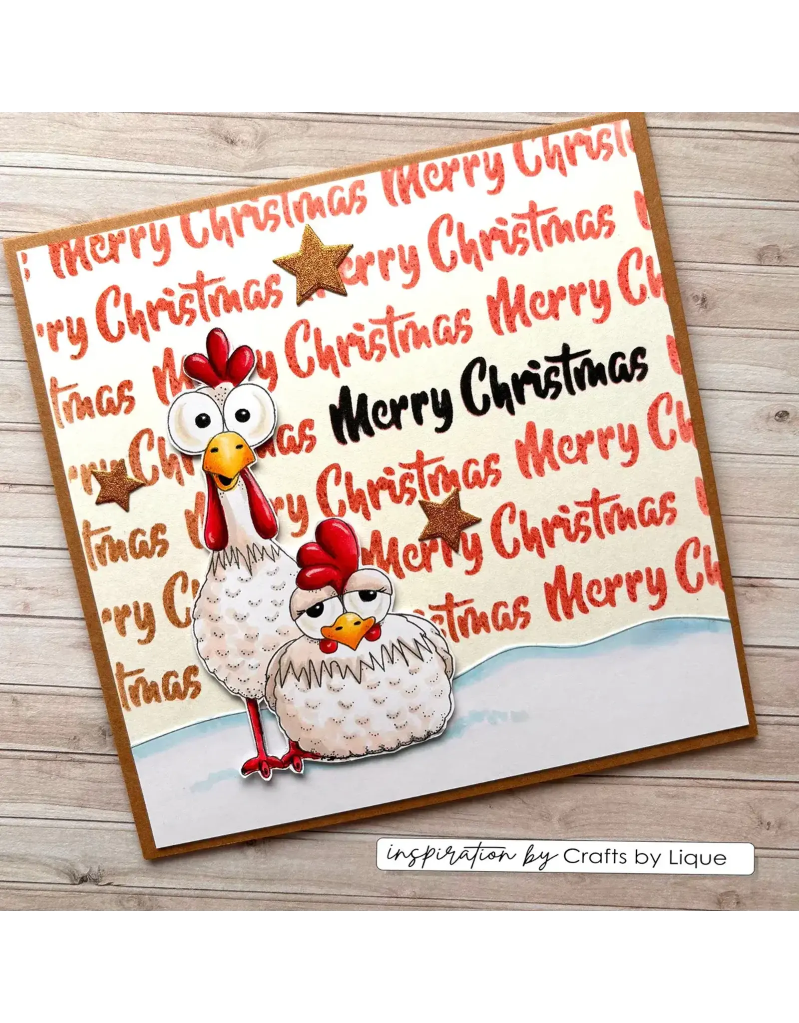 VAESSEN CREATIVE VAESSEN CREATIVE REINDEER CLEAR STAMP SET