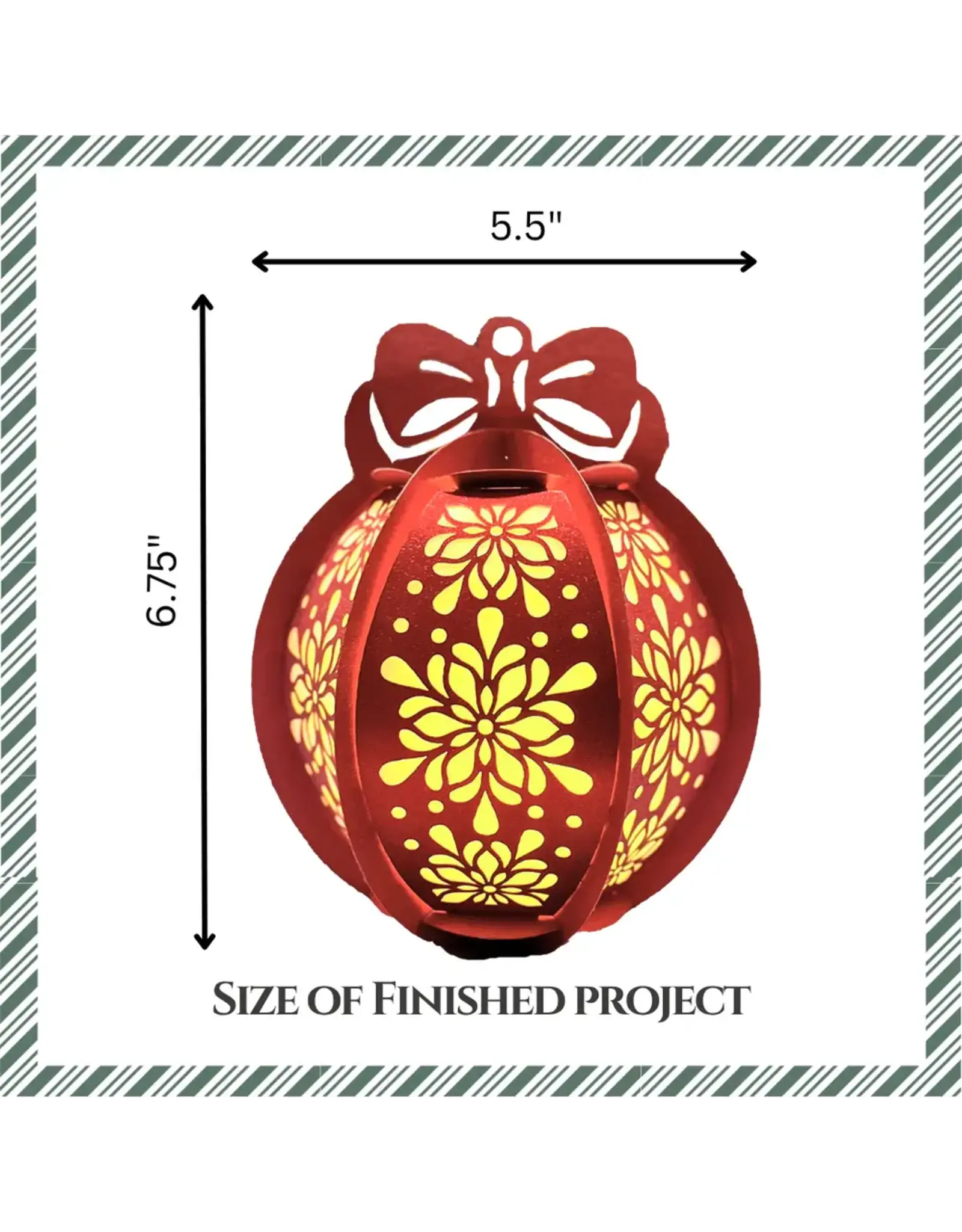 CRAFTREAT CRAFTREAT ORNAMENT DIY PAPER LANTERN