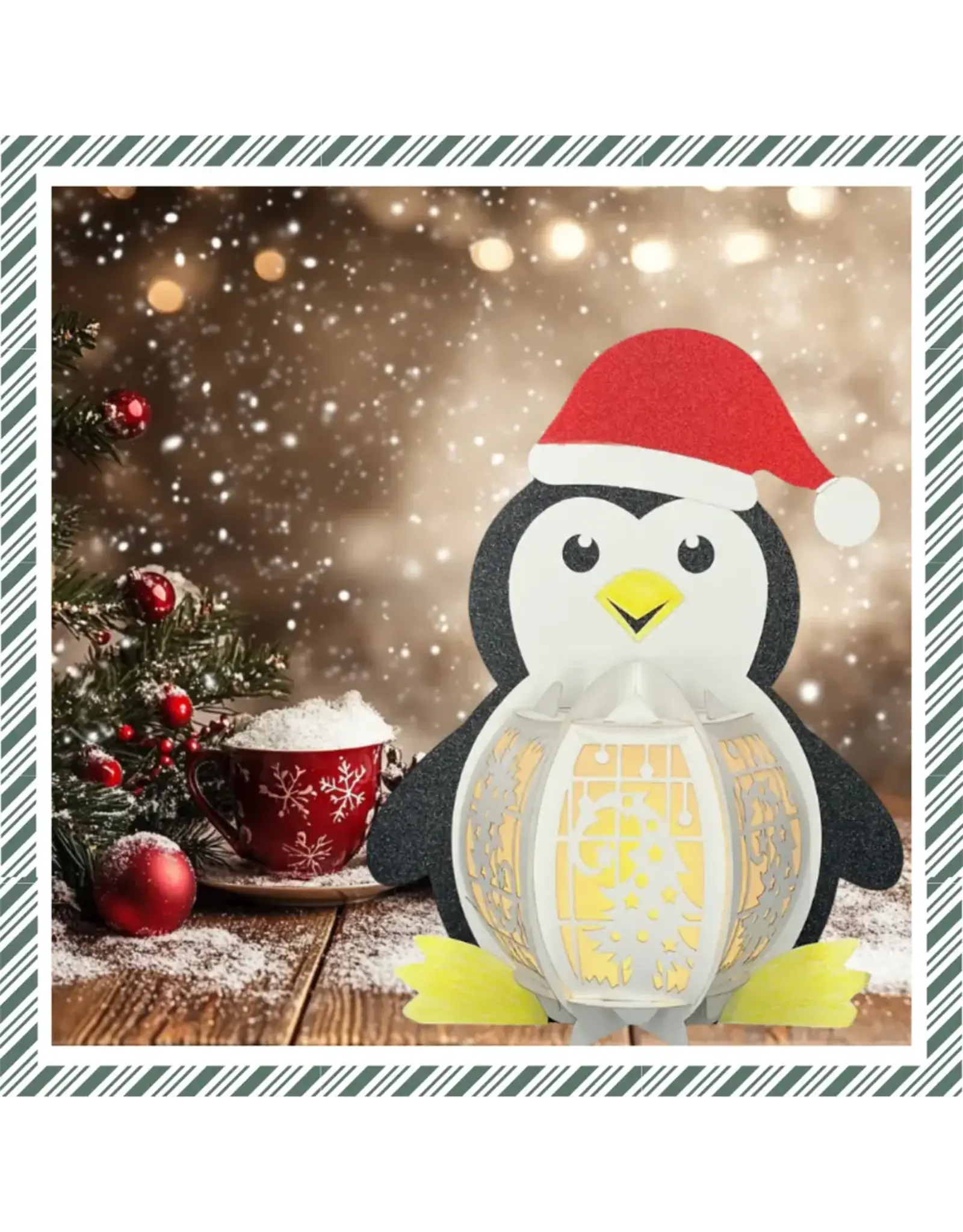 CRAFTREAT CRAFTREAT PENGUIN DIY PAPER LANTERN