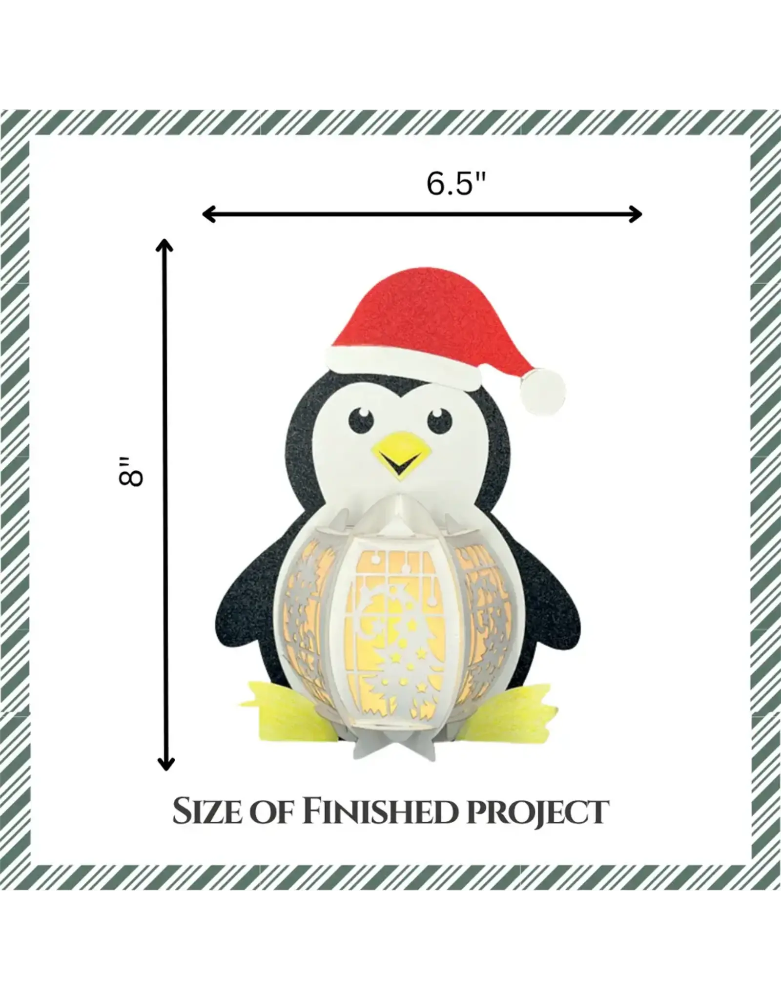 CRAFTREAT CRAFTREAT PENGUIN DIY PAPER LANTERN