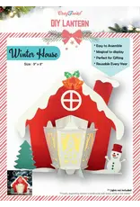 CRAFTREAT CRAFTREAT WINTER HOUSE DIY PAPER LANTERN