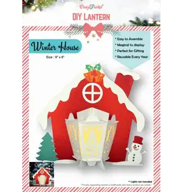 CRAFTREAT CRAFTREAT WINTER HOUSE DIY PAPER LANTERN
