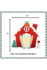 CRAFTREAT CRAFTREAT WINTER HOUSE DIY PAPER LANTERN