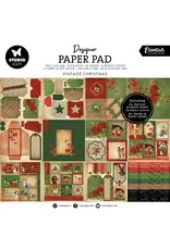 STUDIOLIGHT STUDIOLIGHT ESSENTIALS COLLECTION VINTAGE CHRISTMAS 8x8 MIXED PAPER PAD STUDIOLIGHT STUDIOLIGHT ESSENTIALS COLLECTION VINTAGE CHRISTMAS 8x8 MIXED PAPER PAD