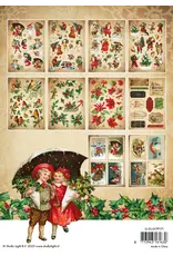 STUDIOLIGHT STUDIOLIGHT ESSENTIALS COLLECTION VINTAGE CHRISTMAS PAPER PAD DIE-CUTS STUDIOLIGHT STUDIOLIGHT ESSENTIALS COLLECTION VINTAGE CHRISTMAS PAPER PAD DIE-CUTS