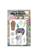 AALL & CREATE AALL & CREATE JANET KLEIN #1300 FRANKIE'S BRIDE A7 CLEAR STAMP SET