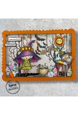 AALL & CREATE AALL & CREATE JANET KLEIN #1297 WEE WITCH A7 CLEAR STAMP SET AALL & CREATE AALL & CREATE JANET KLEIN #1297 WEE WITCH A7 CLEAR STAMP SET