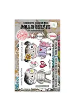AALL & CREATE AALL & CREATE JANET KLEIN #1294 MOSTLY HARMLESS A7 CLEAR STAMP SET AALL & CREATE AALL & CREATE JANET KLEIN #1294 MOSTLY HARMLESS A7 CLEAR STAMP SET