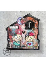 AALL & CREATE AALL & CREATE JANET KLEIN #1293 BRAINY AND CUTE A7 CLEAR STAMP SET