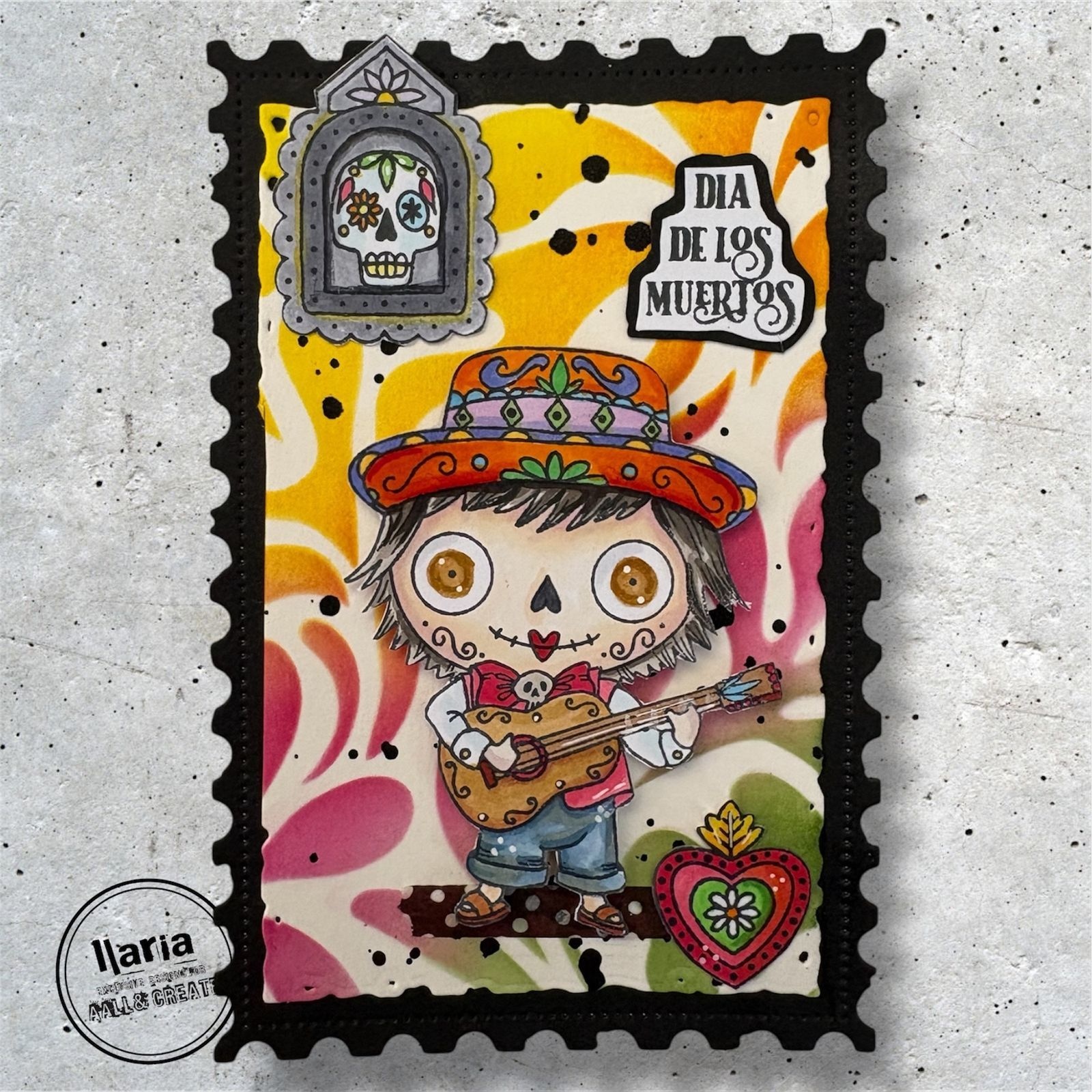 AALL & CREATE AALL & CREATE JANET KLEIN #1292 CELEBRATE HONOR A7 CLEAR STAMP SET