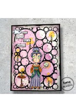 AALL & CREATE AALL & CREATE JANET KLEIN #1290 CHANNELING DEE A7 CLEAR STAMP SET AALL & CREATE AALL & CREATE JANET KLEIN #1290 CHANNELING DEE A7 CLEAR STAMP SET