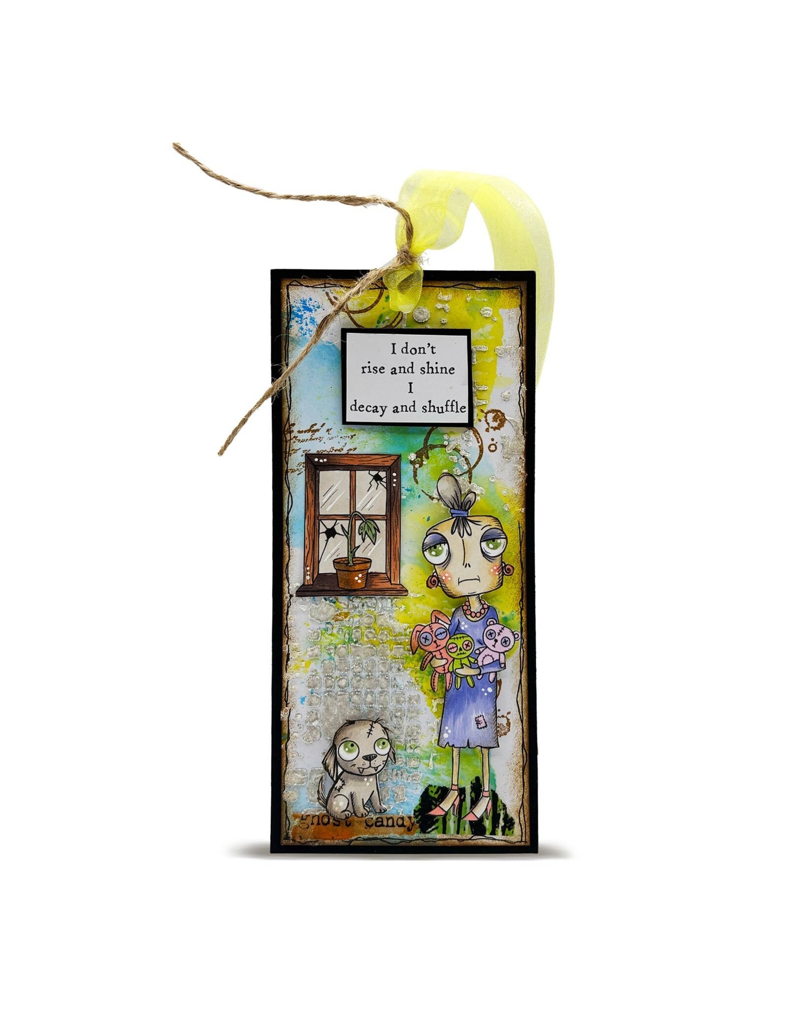 AALL & CREATE AALL & CREATE JANET KLEIN #1289 ZOMBDEE A7 CLEAR STAMP SET