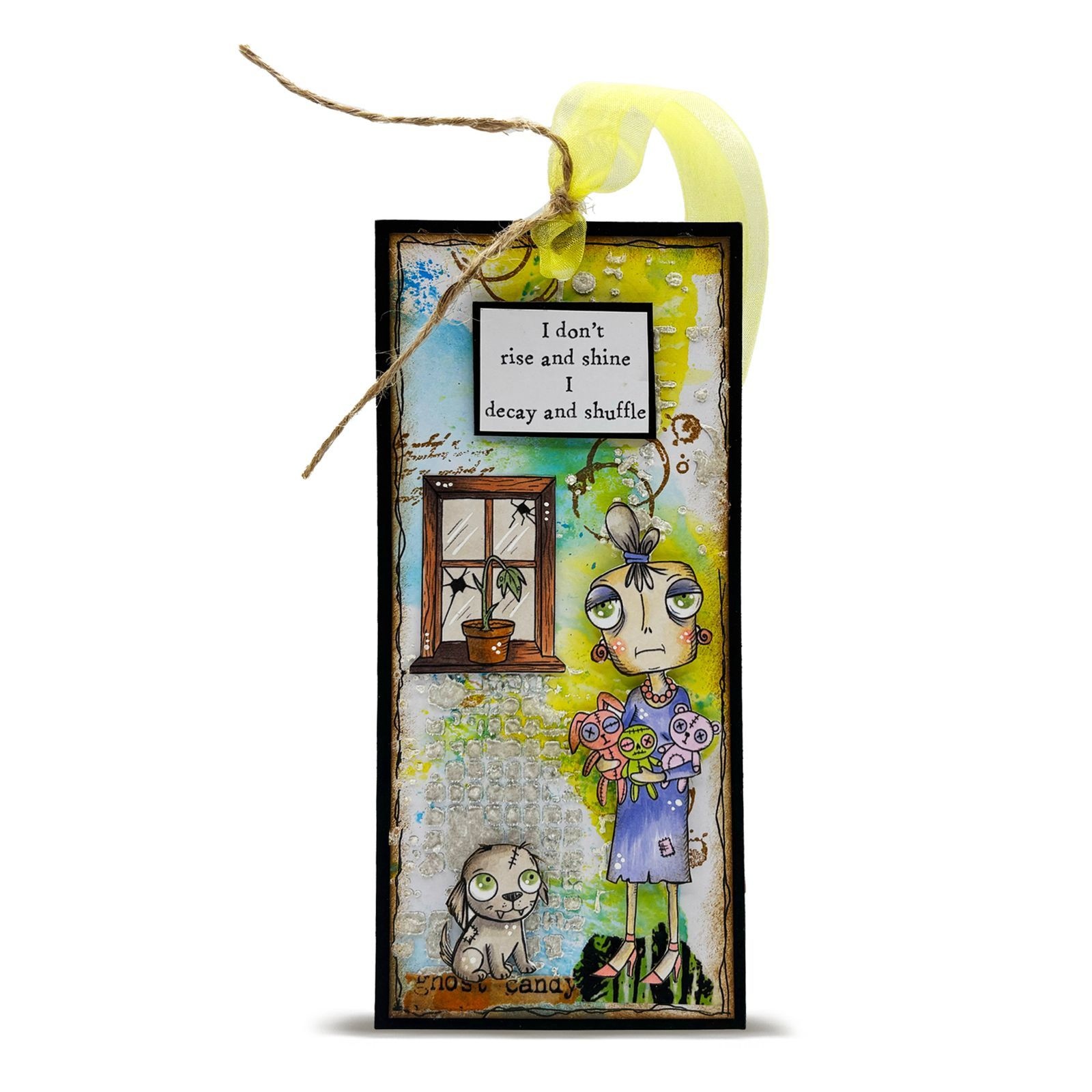 AALL & CREATE AALL & CREATE JANET KLEIN #1289 ZOMBDEE A7 CLEAR STAMP SET