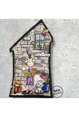AALL & CREATE AALL & CREATE JANET KLEIN #1289 ZOMBDEE A7 CLEAR STAMP SET