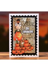 AALL & CREATE AALL & CREATE JANET KLEIN #1288 GOURDEE A7 CLEAR STAMP SET