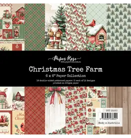 PAPER ROSE PAPER ROSE CHRISTMAS TREE FARM 6x6 PAPER COLLECTION