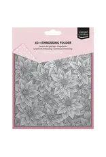 VAESSEN CREATIVE VAESSEN CREATIVE CHRISTMAS ROSE 3D EMBOSSING FOLDER