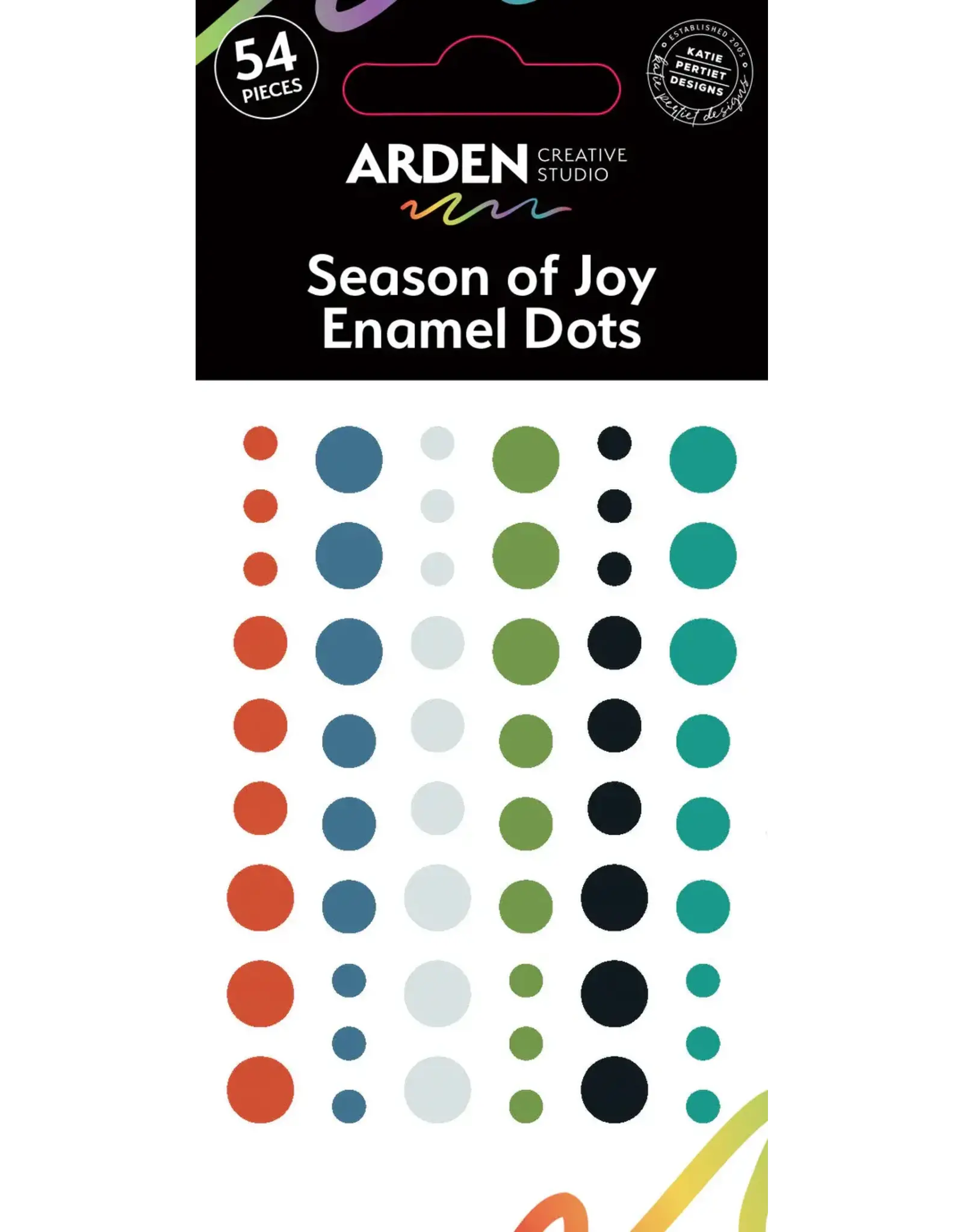 ARDEN CREATIVE STUDIO ARDEN CREATIVE STUDIO SEASON OF JOY ENAMEL DOTS