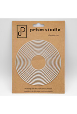 PRISM STUDIO PRISM STUDIO CHROMA-CUTS NESTING DIE SET: STITCHED CIRCLES DIE SET