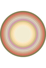 PRISM STUDIO PRISM STUDIO CHROMA-CUTS NESTING DIE SET: STITCHED CIRCLES DIE SET